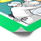 Arzt Poster (Ecke)