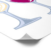 Arzt sagt, ich brauche Brille Poster (Ecke)