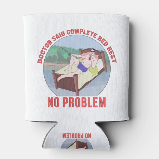 Arzt sagte, es gebe kein Problem mit der Erholung Dosenkühler (Rückseite)