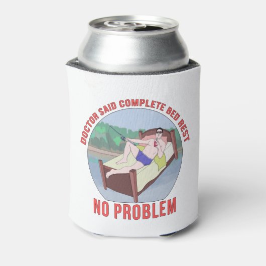 Arzt sagte, es gebe kein Problem mit der Erholung Dosenkühler (Kanne Rückseite)