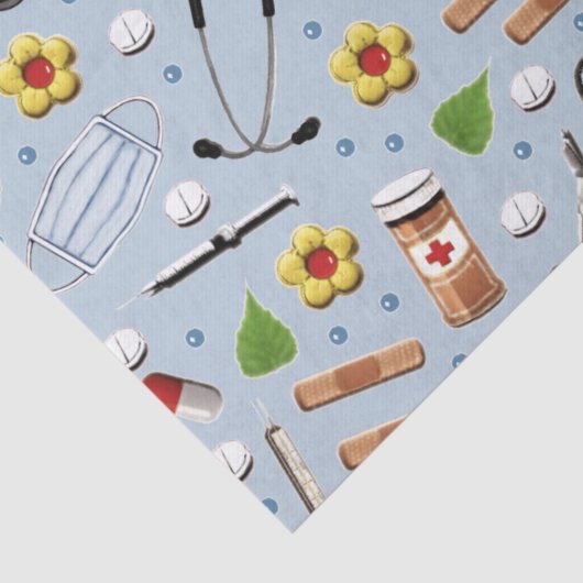 Arzt Seidenpapier (Detail)