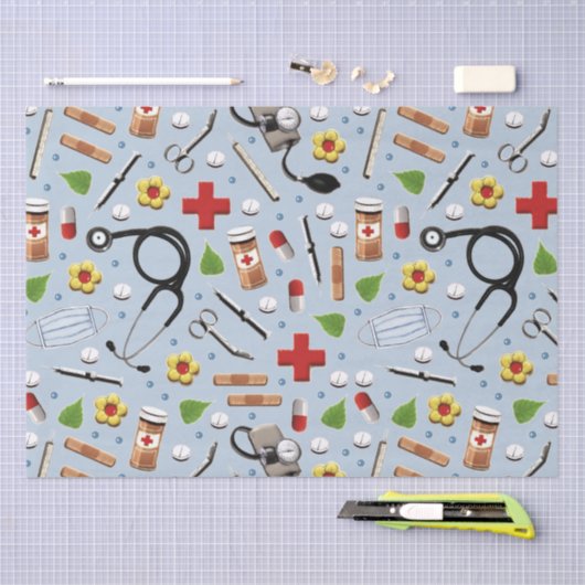 Arzt Seidenpapier (Handwerk)