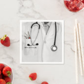 Arzt Serviette (Beispiel)