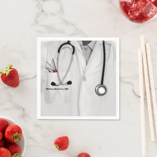 Arzt Serviette (Beispiel)