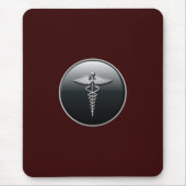 Arzt-Symbol-Mausunterlage Mousepad (Vorne)