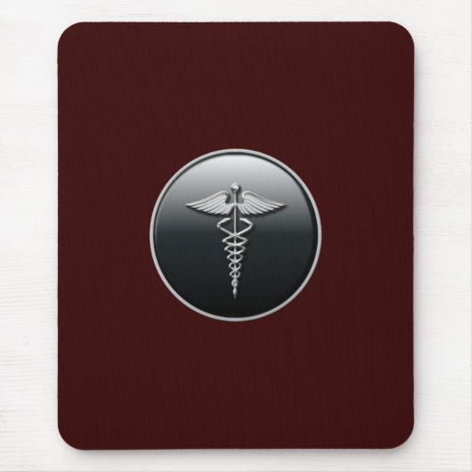 Arzt-Symbol-Mausunterlage Mousepad (Vorne)