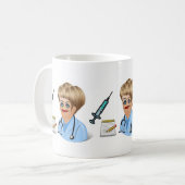 Arzt-Tasse Kaffeetasse (Vorderseite Links)