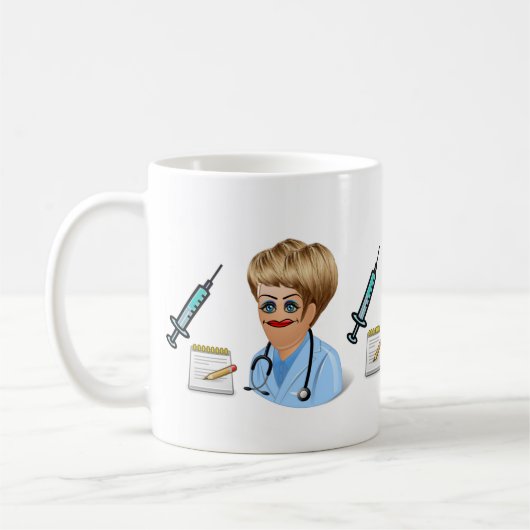 Arzt-Tasse Kaffeetasse (Links)