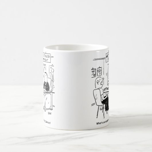 Arzt und Patient in der Operation des Arztes - Gut Kaffeetasse (Mittel)