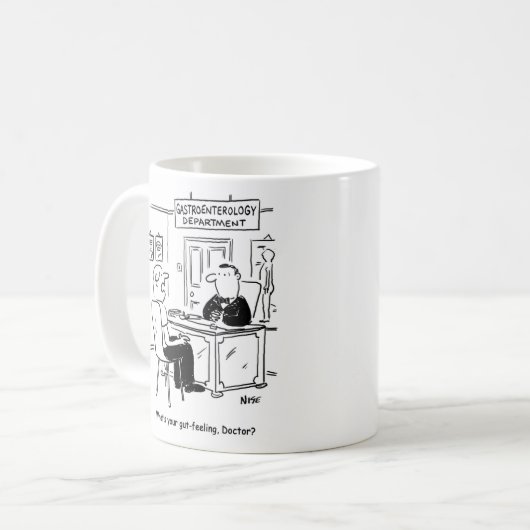 Arzt und Patient in der Operation des Arztes - Gut Kaffeetasse (Vorderseite Links)