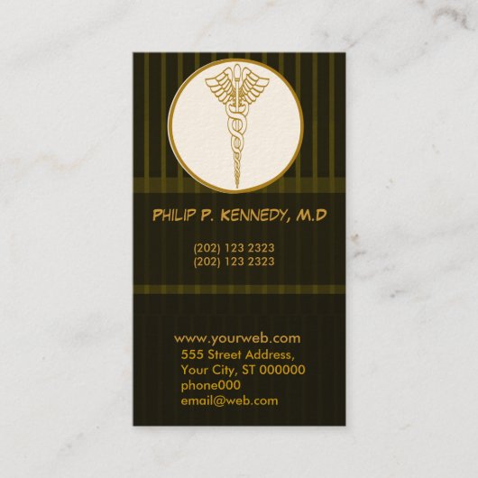 Arzt Verabredung kopiert Medizin Terminkarte (Vorderseite)