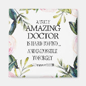 Arzt Verlassend Geschenk Vielen Dank Auf Wiederseh Magnet (Vorne)