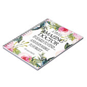 Arzt Verlassend Geschenk Vielen Dank Auf Wiederseh Notizblock (Linke Seite)