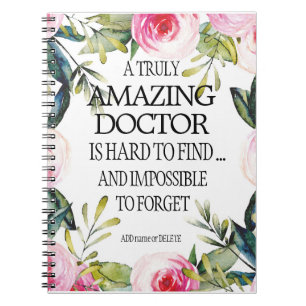 Arzt Verlassend Geschenk Vielen Dank Auf Wiederseh Notizblock