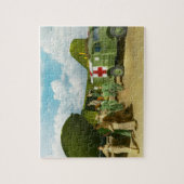 Arzt - Versetzung der Verwundeten Puzzle (Vertikal)