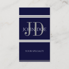 Arzt-Vertikale-Marine Visitenkarte