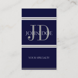 Arzt-Vertikale-Marine Visitenkarte