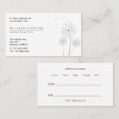 Arzt Visitenkarte (Vorne/Hinten)