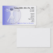 Arzt-Visitenkarte Visitenkarte (Vorne/Hinten)