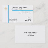 Arzt-Visitenkarte Visitenkarte (Vorne/Hinten)