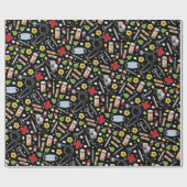 Arzt-Wrap-Papier Geschenkpapier (Flach)