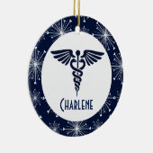 Arztassistent Krankenschwester Keramik Ornament (Rechts)