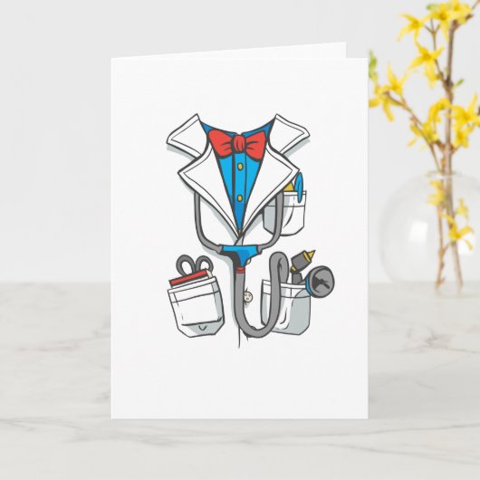 Arztbesuch Karte (Gelbe Blume)