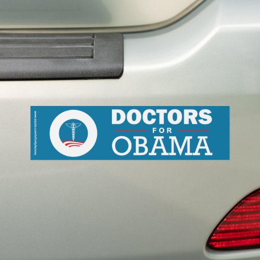 Ärzte für Obama Autoaufkleber (Auf Auto)