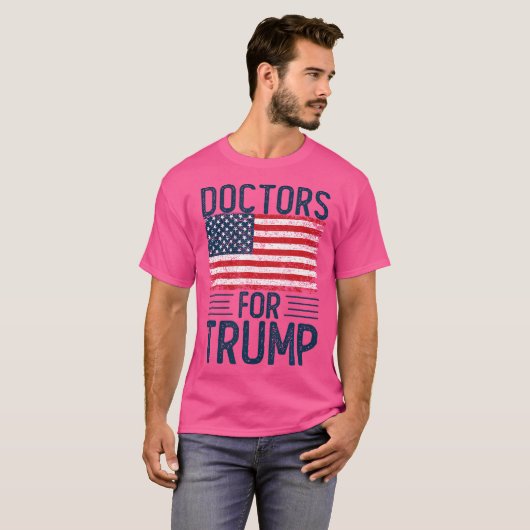 Ärzte für Trump 2024 Shirts Präsidentschaftswahl 2 (Vorne ganz)