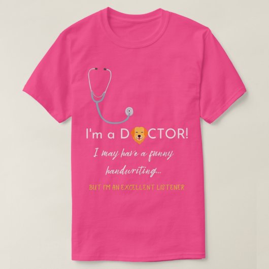 Ärzte hören zu T-Shirt (Design vorne)