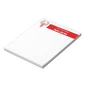 Ärzte Krankenschwestern Verschreibung Caduceus | P Notizblock (Rotiert)