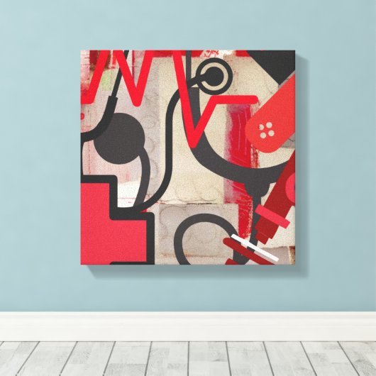 Ärzte Leinwanddruck (Insitu (Holzboden))