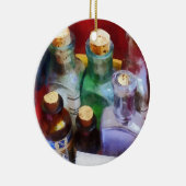 Ärzte - Medikamentenflaschen und Verbände Keramikornament (Rechts)