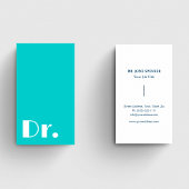 Ärzte Medizinische Gesundheitsfürsorge l Clean Blu Visitenkarte