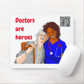 Ärzte sind Helden Mousepad (Mit Mouse)