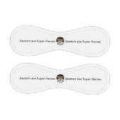 Ärzte sind Super Helden Weibliche Schwarze persona Baseball (Paneele)