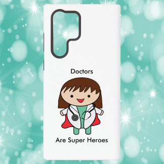 Ärzte sind Super Heroes Frau Funny Samsung Galaxy Hülle