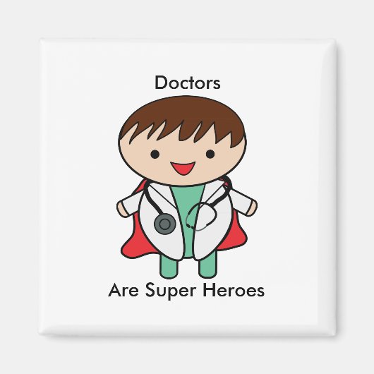 Ärzte sind Superhelden Magnet (Vorne)