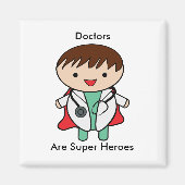 Ärzte sind Superhelden Magnet (Vorne)