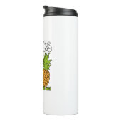 Ärzte sind wie Ananas. Thermosbecher (Nach rechts gedreht)