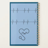 Ärzte spiralnosieren, blau, Chirurgen Planer (Rückseite)