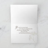 Ärzte Touch lebt Wildblume Karte (Innenseite)