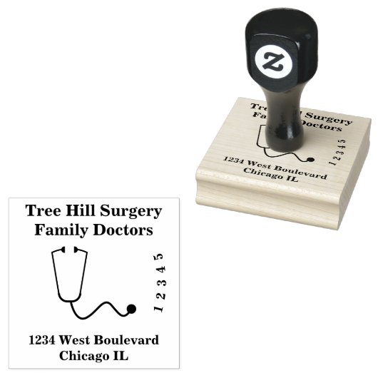 Ärzte und Ärzte Gummistempel (Stempel)