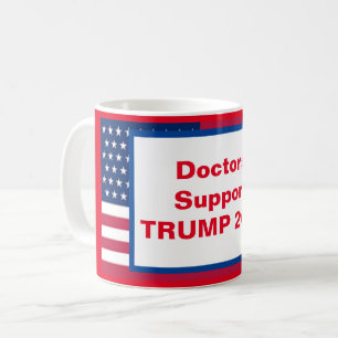 Ärzte unterstützen TRUMP 2024 Kaffeetasse