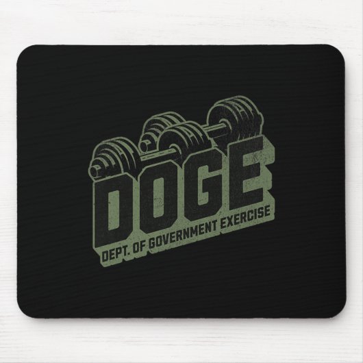 Ärzteabteilung Übung Doge Premiu Mousepad (Vorne)