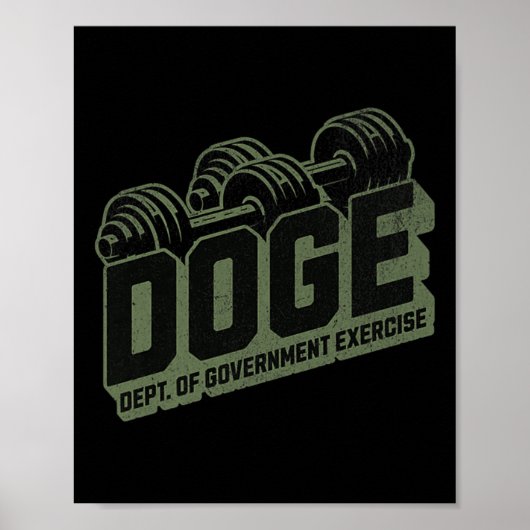 Ärzteabteilung Übung Doge Premiu Poster (Vorne)
