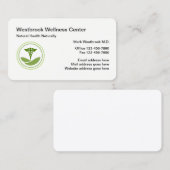 Ärzteamt für Medizintechnik Moderne Visitenkarte (Vorne/Hinten)