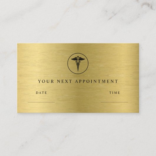 Ärzteamt Terminkarte (Vorderseite)