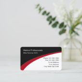 Ärzteamt Visitenkarte (Stehend Vorderseite)