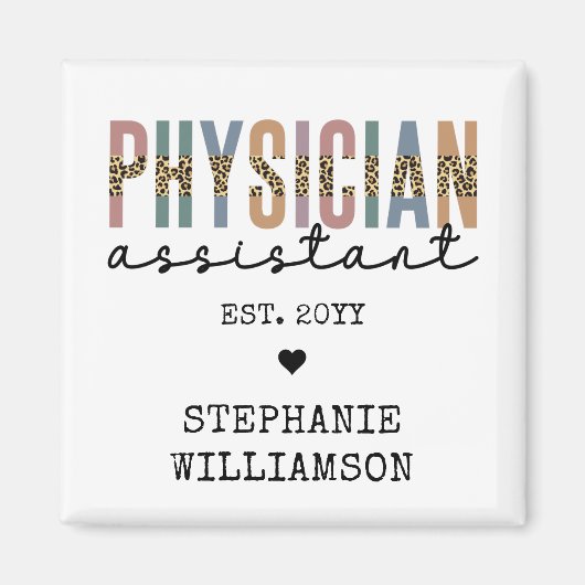 Ärzteassistent Ärzteassoziation Magnet (Vorne)